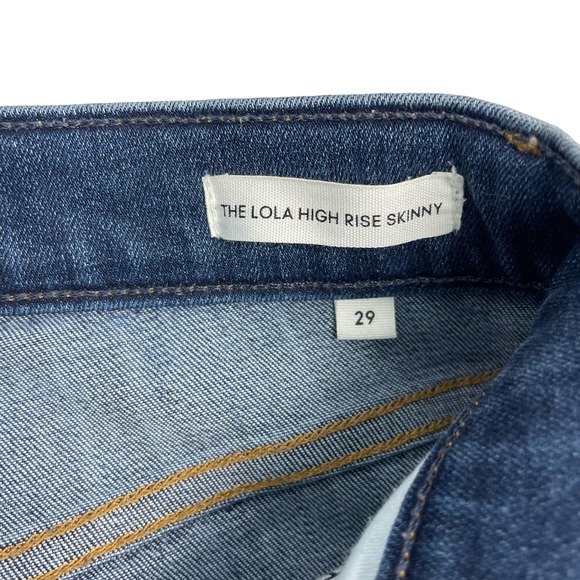 DENIM FORUM Aritzia Lola High Rise Skinny Jean Sz 29 - Picture 5 of 8